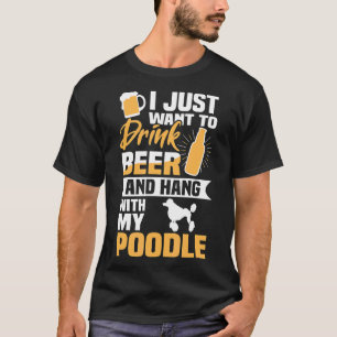 T-shirt Buvez De La Bière Et Accrochez-Vous Avec Mon Amour