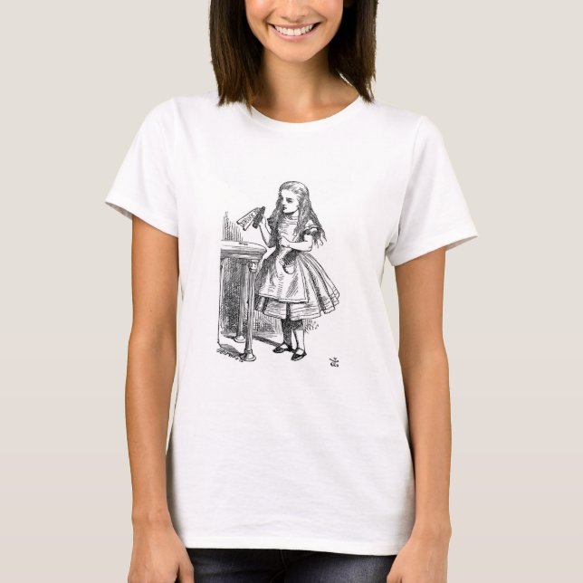 T-shirt Buvez-moi (Alice au pays des merveilles) (Devant)