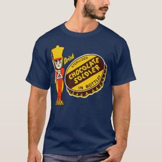 T-shirt Buvez un soldat de chocolat