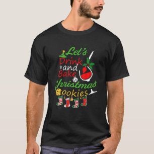 T-shirt Buvons Bake Christmas Cookies Funny Pajama Dr.