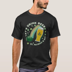 T-shirt Buvons Bière Saint Patrick Fête de la joie Dire Gr