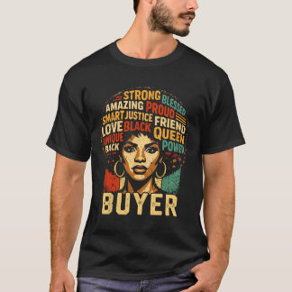 T-shirt Buyer Black History Month Powerful Black Pride Art