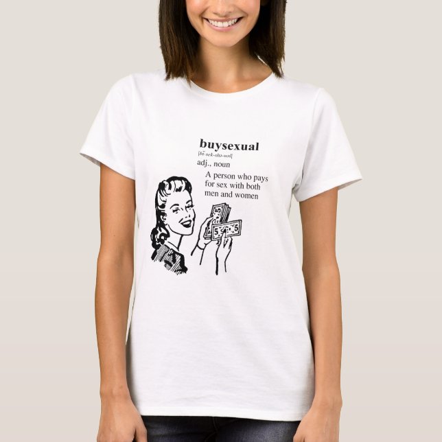 T-SHIRT BUYSEXUAL (Devant)