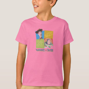 T-shirt Buzz Lightyear et le logo Woody de Toy Story