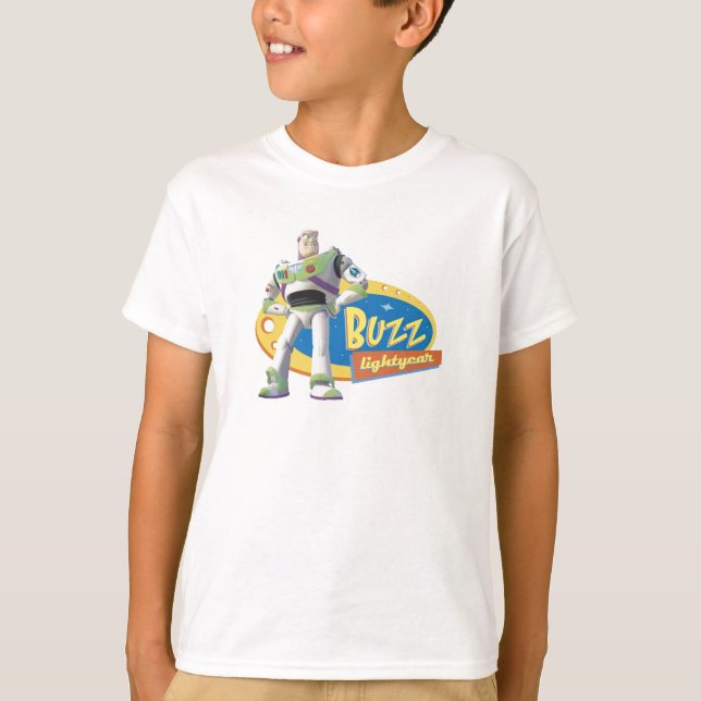 T-shirt Buzz Lightyear Standing fort (Devant)
