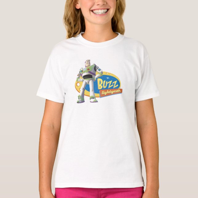 T-shirt Buzz Lightyear Standing fort (Devant)