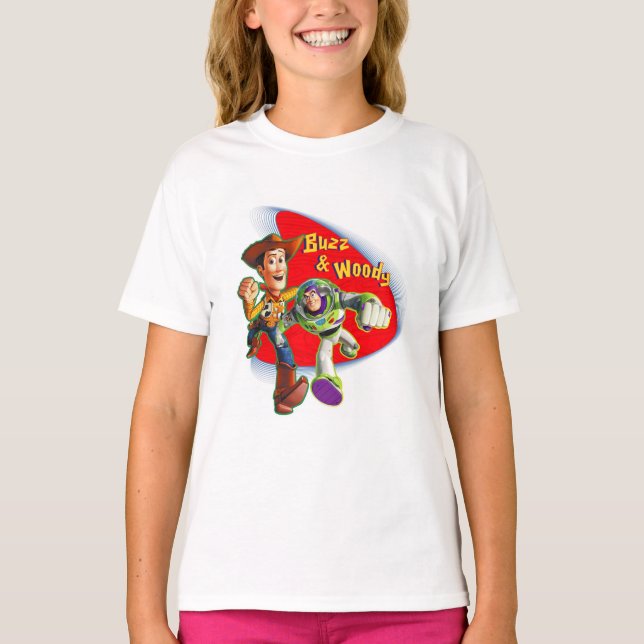 T-shirt Buzz & Woody Disney (Devant)