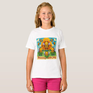 T-shirt Buzzing with Joy - Célébration du royaume des abei