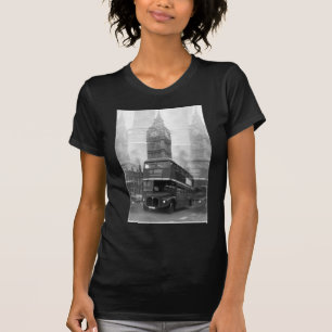 T-shirt BW Black & White London Bus & Big Ben