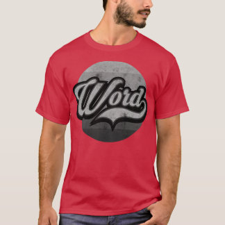 T-shirt BW Word