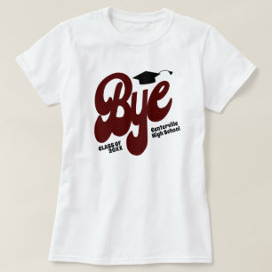 T-shirt Bye de Maroon Diplôme Cap Senior