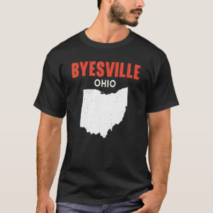 T-shirt Byesville et Walton Hills Ohio USA State America