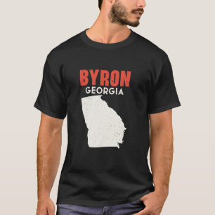 T-shirt Byron Georgia USA State America Travel Georgian At