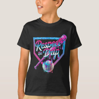 T-shirt Bysebyll Drip pour les garçons Crème glacée Drip J