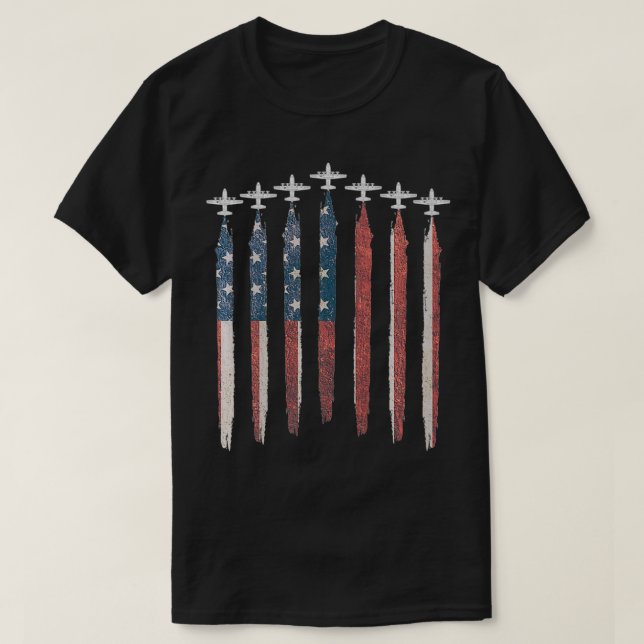 T-shirt C130 Hercules Gunship Avion militaire F américain (Design devant)