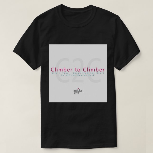 T-SHIRT C2C C2C C2C C2C C2C C2C    (Design devant)