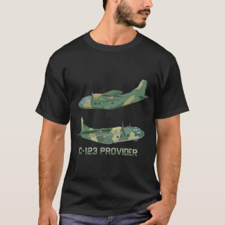 T-shirt C-123 Fournisseur Avion de transport militaire amé