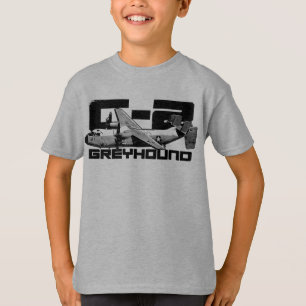 T-shirt C-2 Greyhound Les pattes de base des enfants Confo