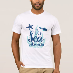 T-shirt C’est de la vitamine de la mer - Amusant thé d’été