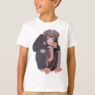 T-shirt C est pour Chimp