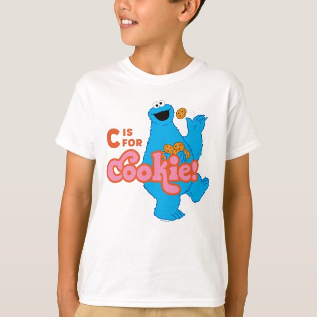 T-shirt C est pour Cookie (Devant)