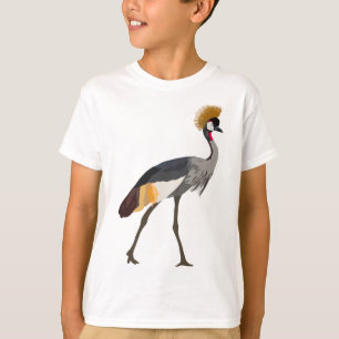 T-shirt C est pour la grue couronnée
