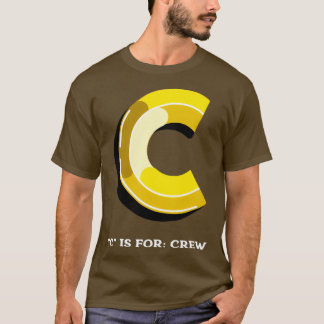 T-shirt C Est Pour L'Équipage