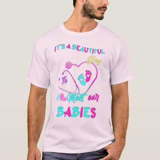 T-shirt "C’est une belle journée pour rencontrer nos bébés