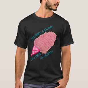 T-shirt Ça a été un doux 100 jours d'école heureux 100ème