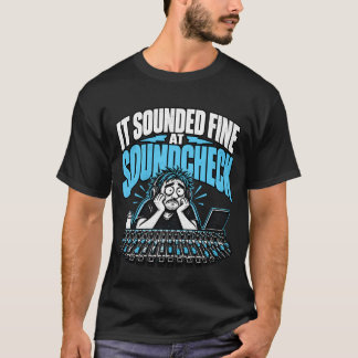 T-shirt Ça avait l'air bien au réglage son drôle ingénieur