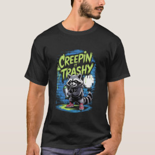 T-shirt Ça craint drôle de raton laveur Street Art Vibes d