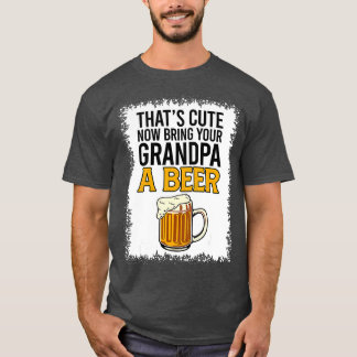 T-shirt Ça Mange Maintenant Apportez À Votre Grand-Père Un