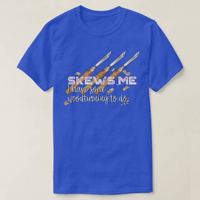 T-shirt Ça Me Dégage Drôle Le Travail Du Bois  (Design devant)