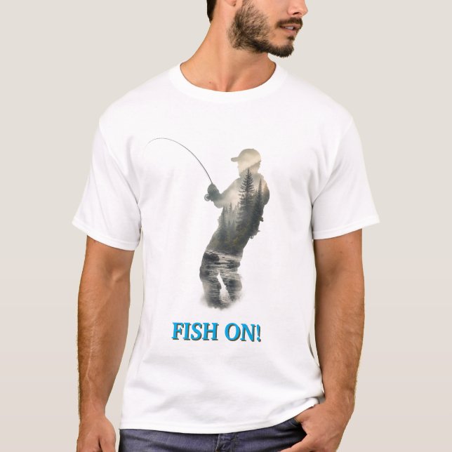 T-shirt "Ça mord !" (Devant)