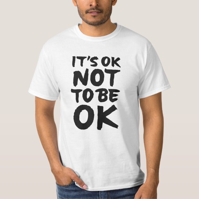 T-shirt Ça ne va pas. (Devant)