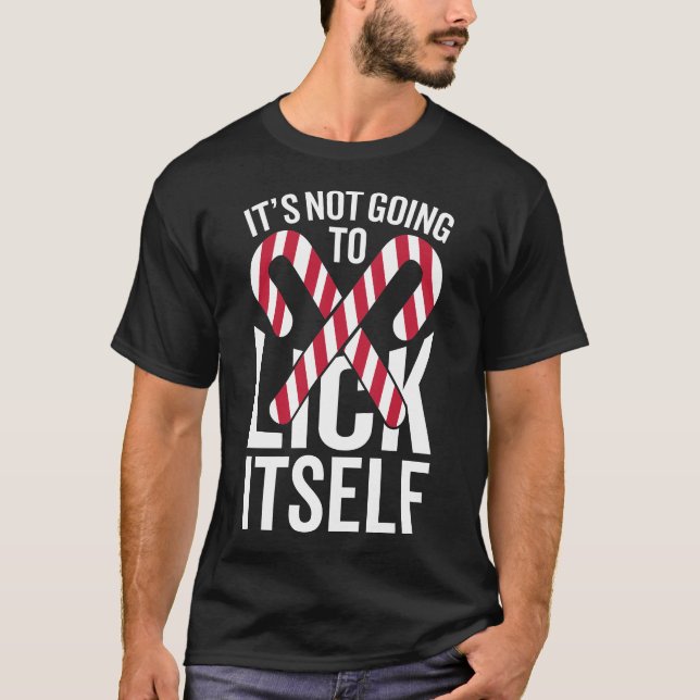 T-shirt Ça ne va pas se lécher (Devant)