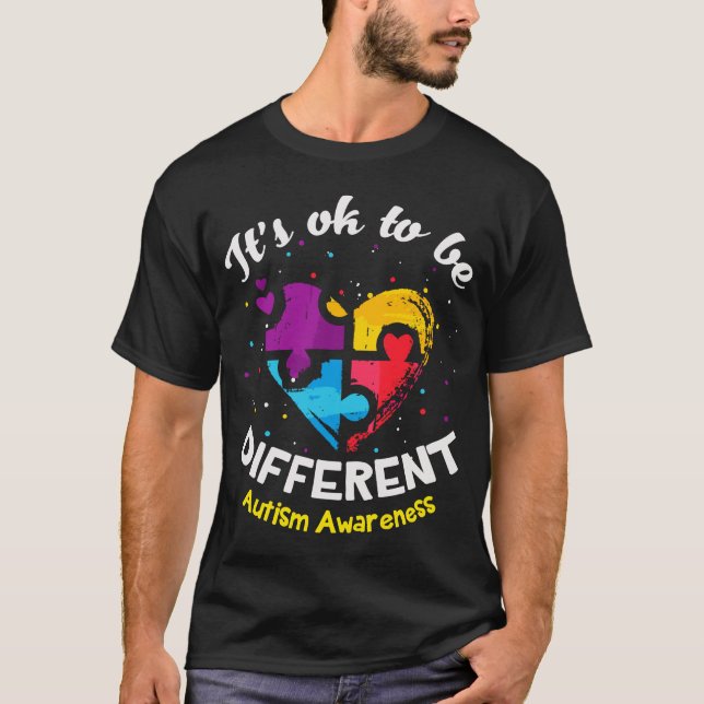 T-shirt Ça peut être différent (Devant)