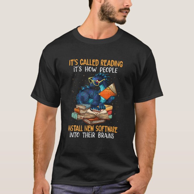 T-shirt Ça s'appelle Lecture (Devant)