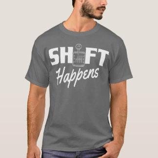 T-shirt Ça tourne mal Course de vitesse de voiture de rue 