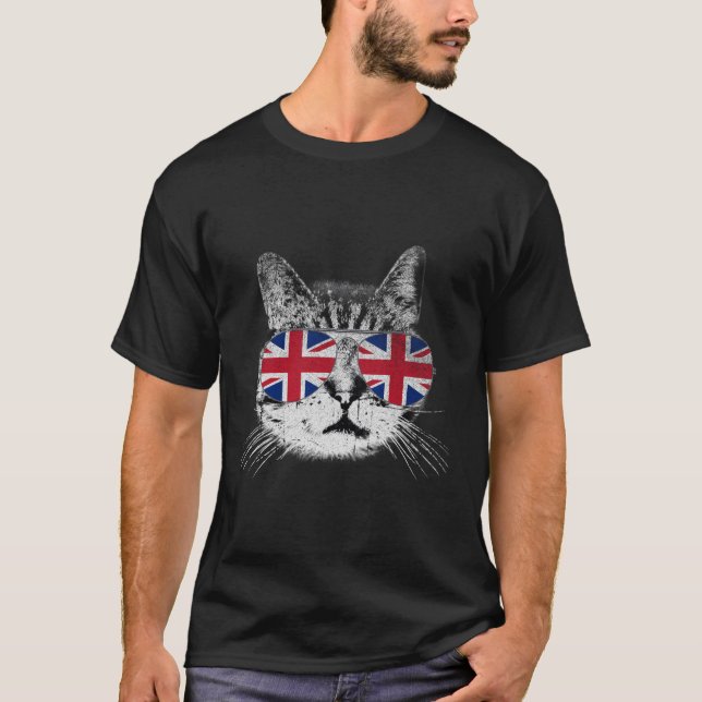 T-shirt Ca Union Jack Pays Drapeau Angleterre Royaume-Uni (Devant)