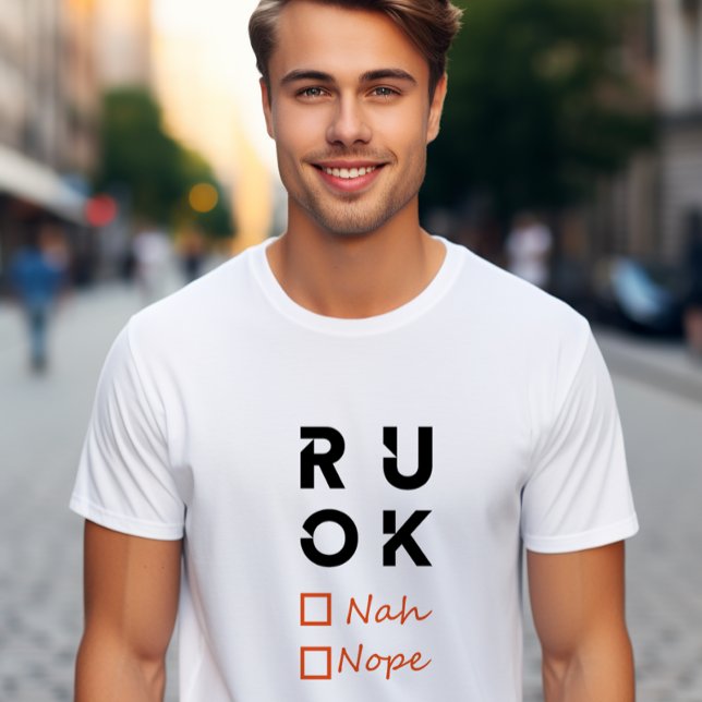 T-shirt Ça va ? R u ok (Créateur téléchargé)