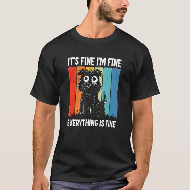 T-shirt Ça va, tout va bien (Devant)