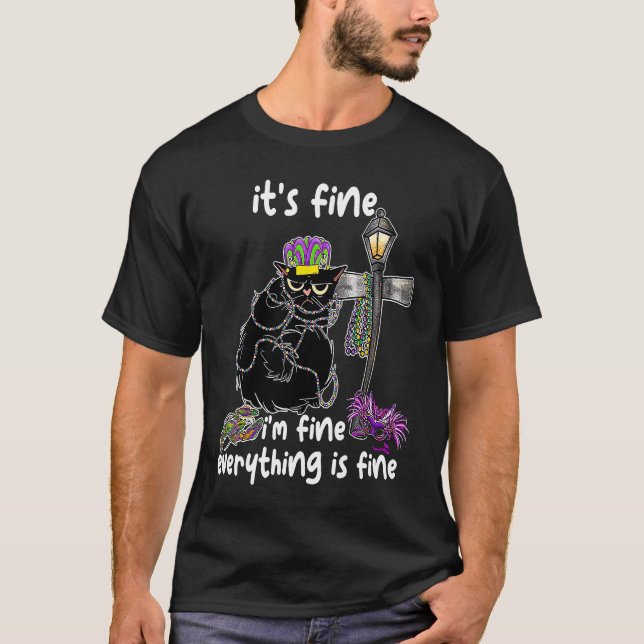 T-shirt Ça va, tout va bien Mardi Gras Ca (Devant)