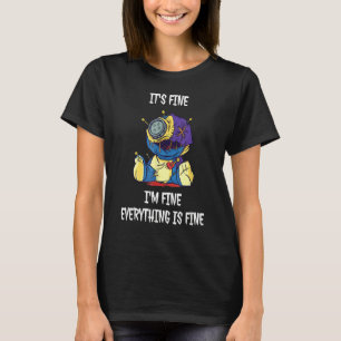 T-shirt Ça va, tout va bien, tout va bien, poupée vaudou