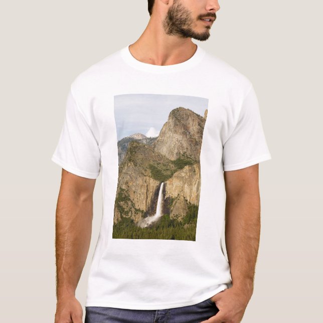 T-shirt CA, Yosemite NP, Bridalveil Falls (Devant)