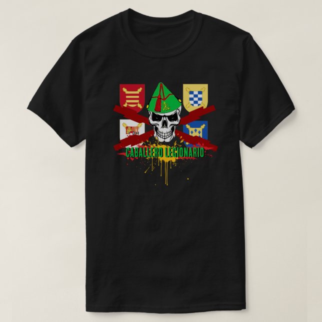 T-SHIRT CABALLERO LEGIONARIO (Design devant)