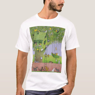 T-shirt Cabane dans un arbre de chat