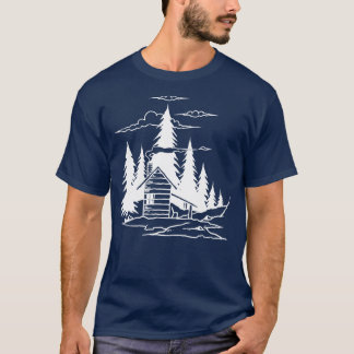 T-shirt Cabane de la forêt