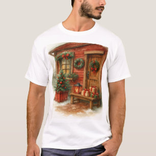 T-shirt Cabane de Noël Cosy
