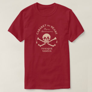 T-shirt Cabaret 1890 du Neant (taverne des morts) Paris